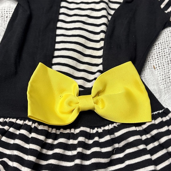 Buster Brown vintage 1980s toddler long sleeve girl dress 2T with bow - Picture 9 of 16